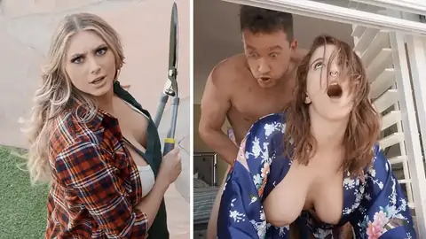 Садовник выплескивает свою толстую сперму из фат-дробовика